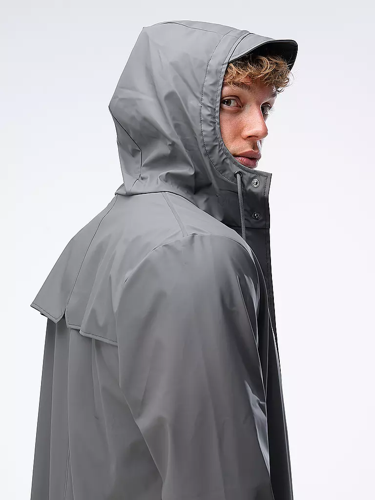 RAINS | Parka - Regenjacke | grau