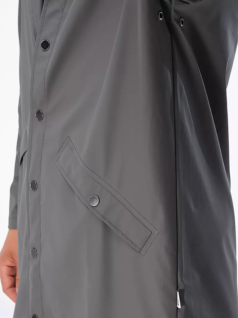 RAINS | Parka - Regenjacke | grau