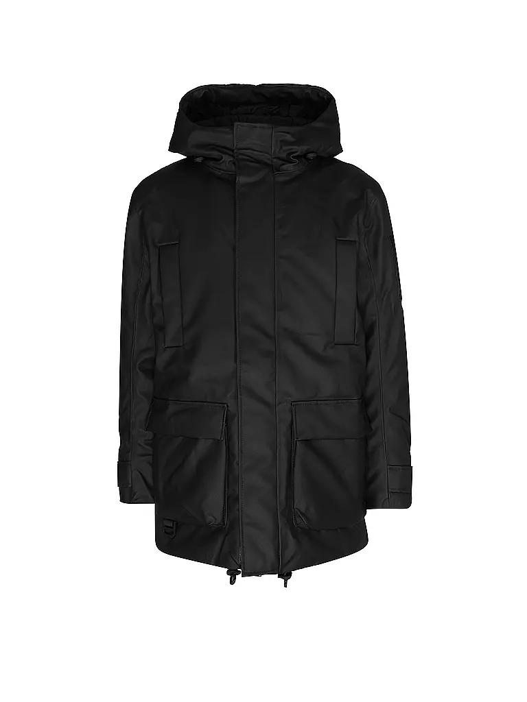 RAINS | Parka GLACIAL | schwarz