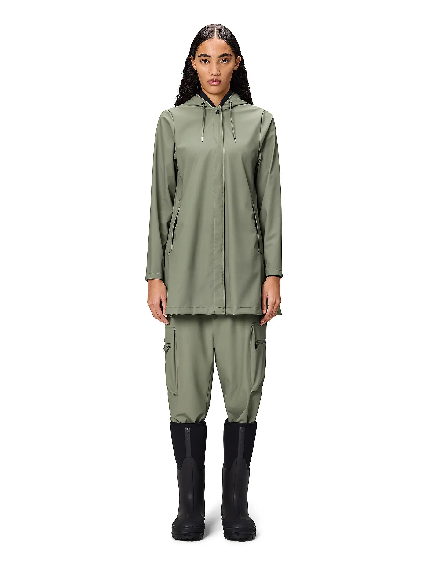 RAINS | Regenjacke  | olive
