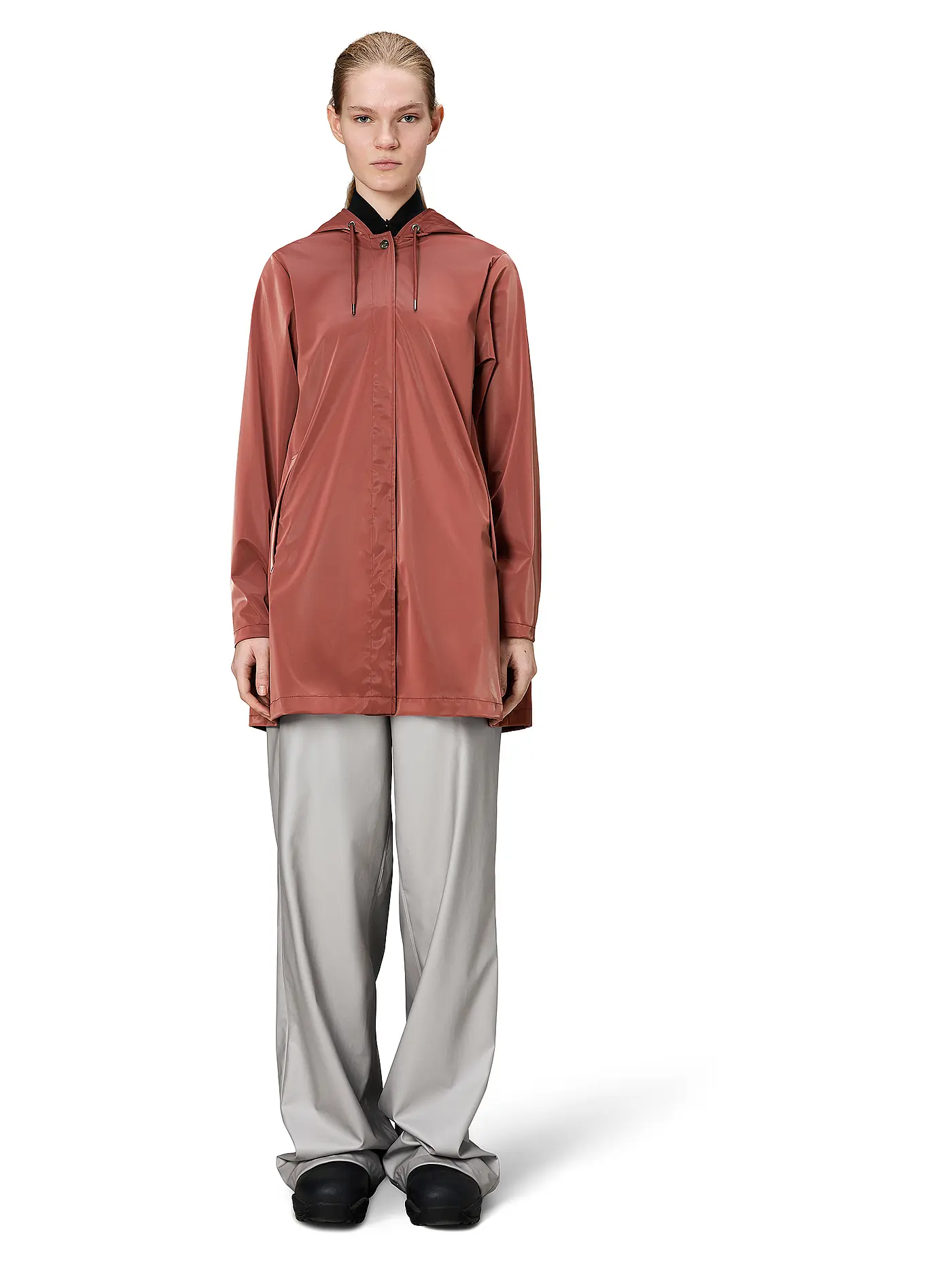 RAINS | Regenjacke  | orange