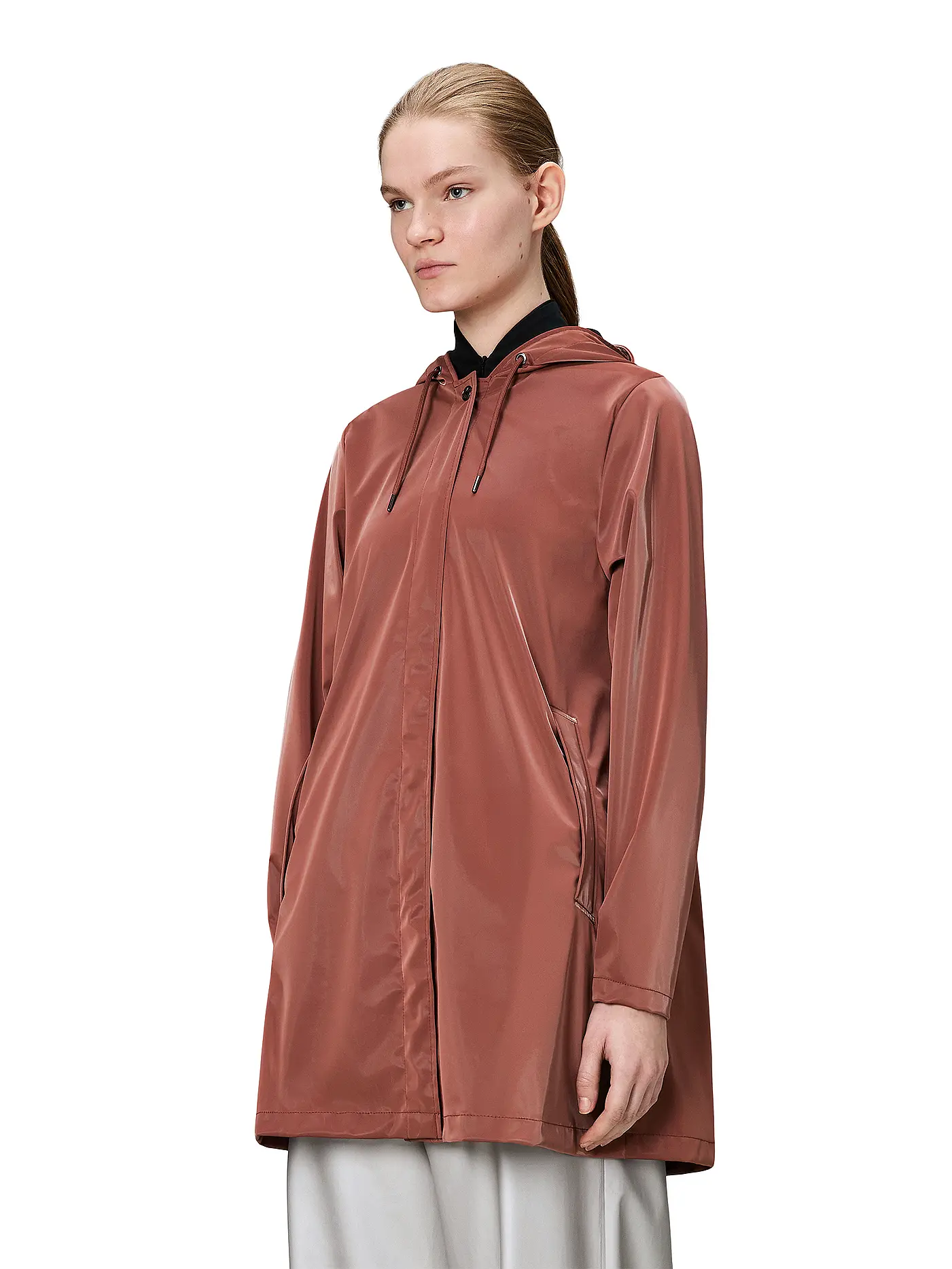 RAINS | Regenjacke  | orange