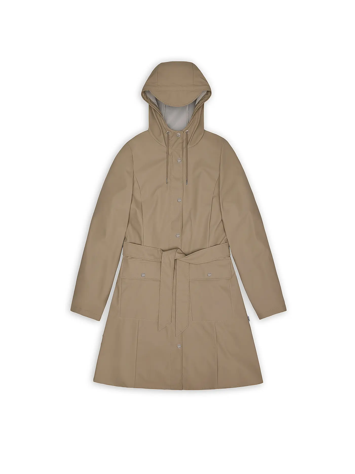 RAINS | Regenjacke CURVE W JACKET  | beige