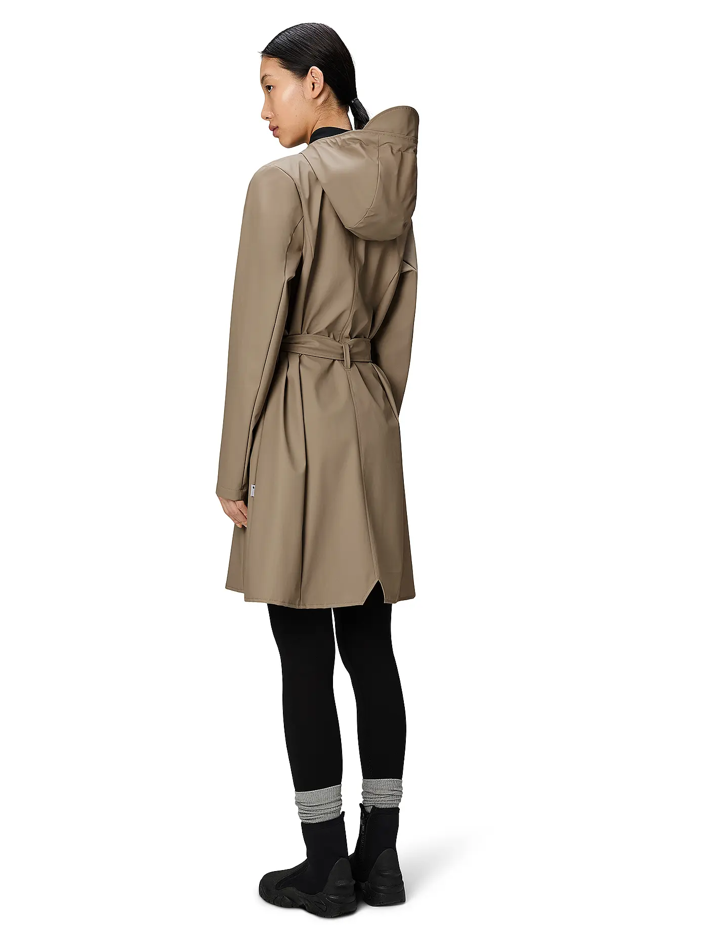 RAINS | Regenjacke CURVE W JACKET  | beige