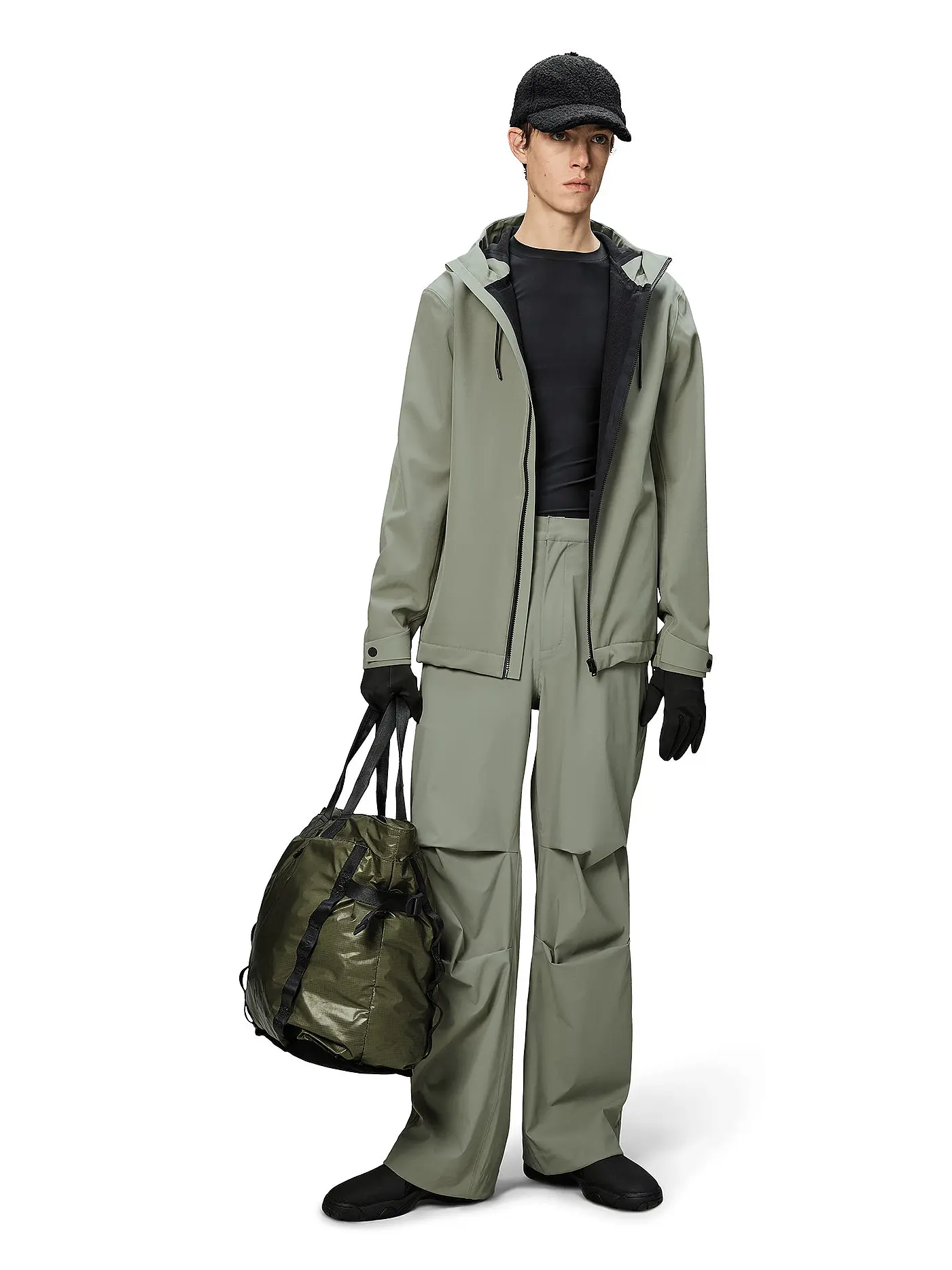 RAINS | Regenjacke SUVA  | hellgrün