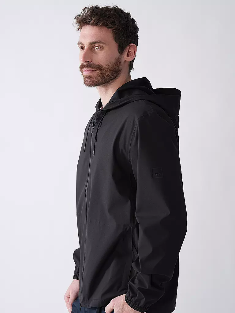 RAINS | Regenjacke SUVA HARDSHELL | schwarz