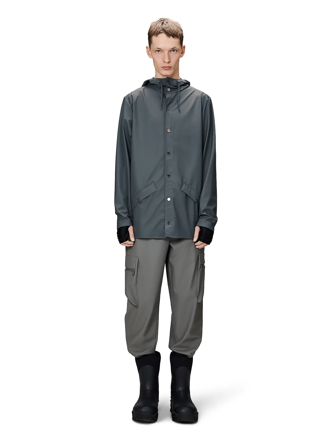 RAINS | Regenjacke | blau