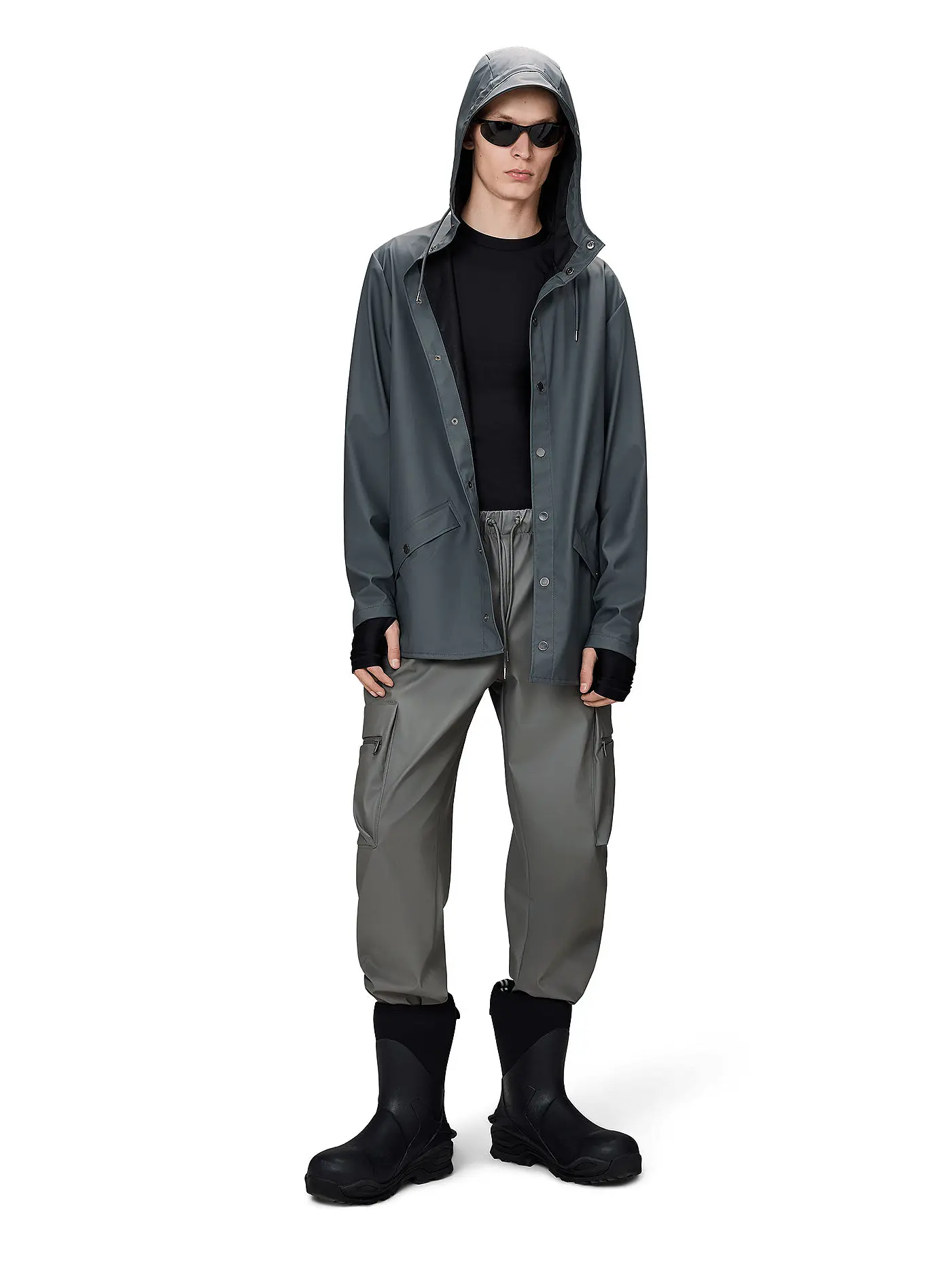 RAINS | Regenjacke | blau