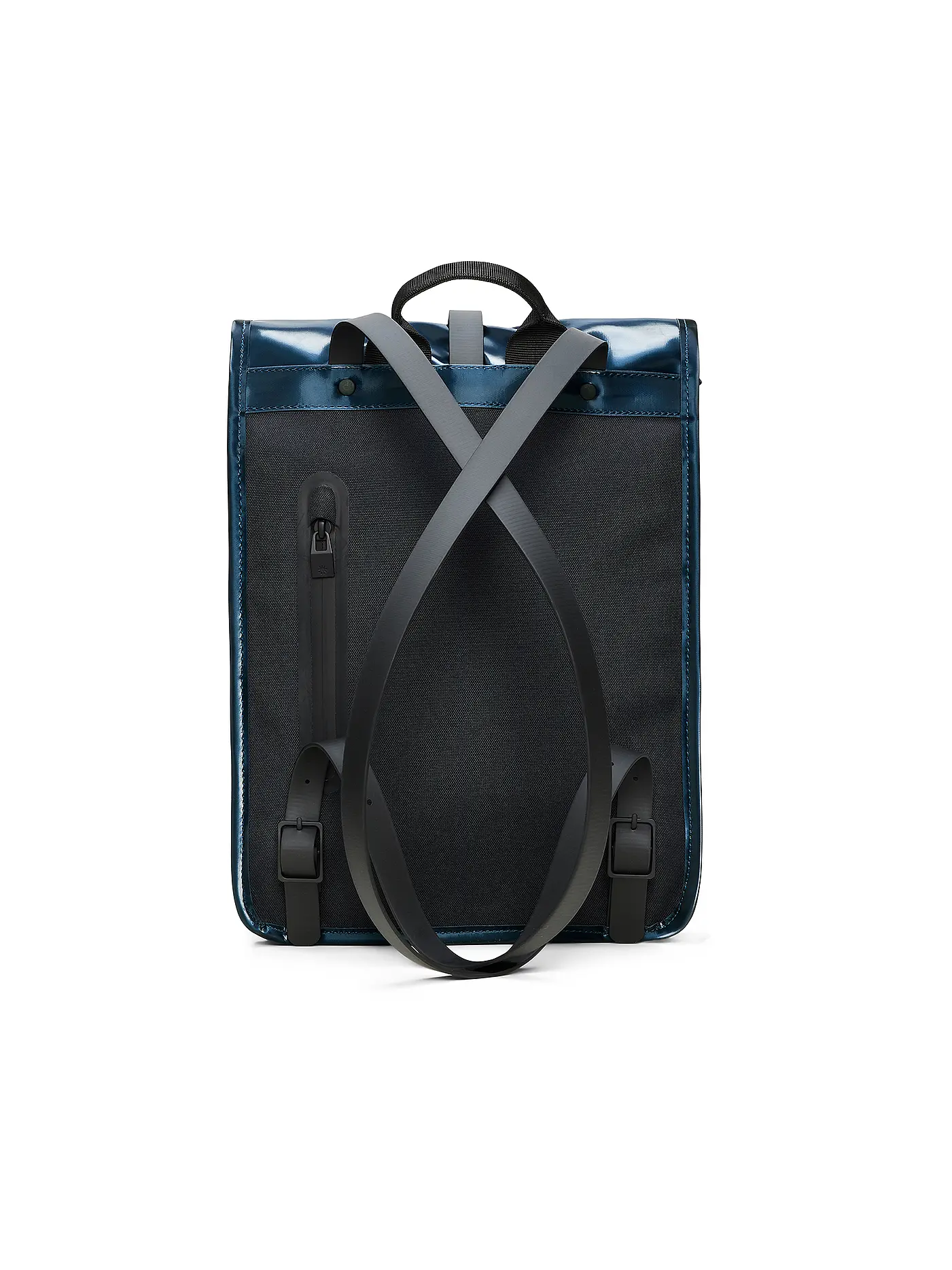 RAINS | Rucksack ROLLTOP MINI | blau
