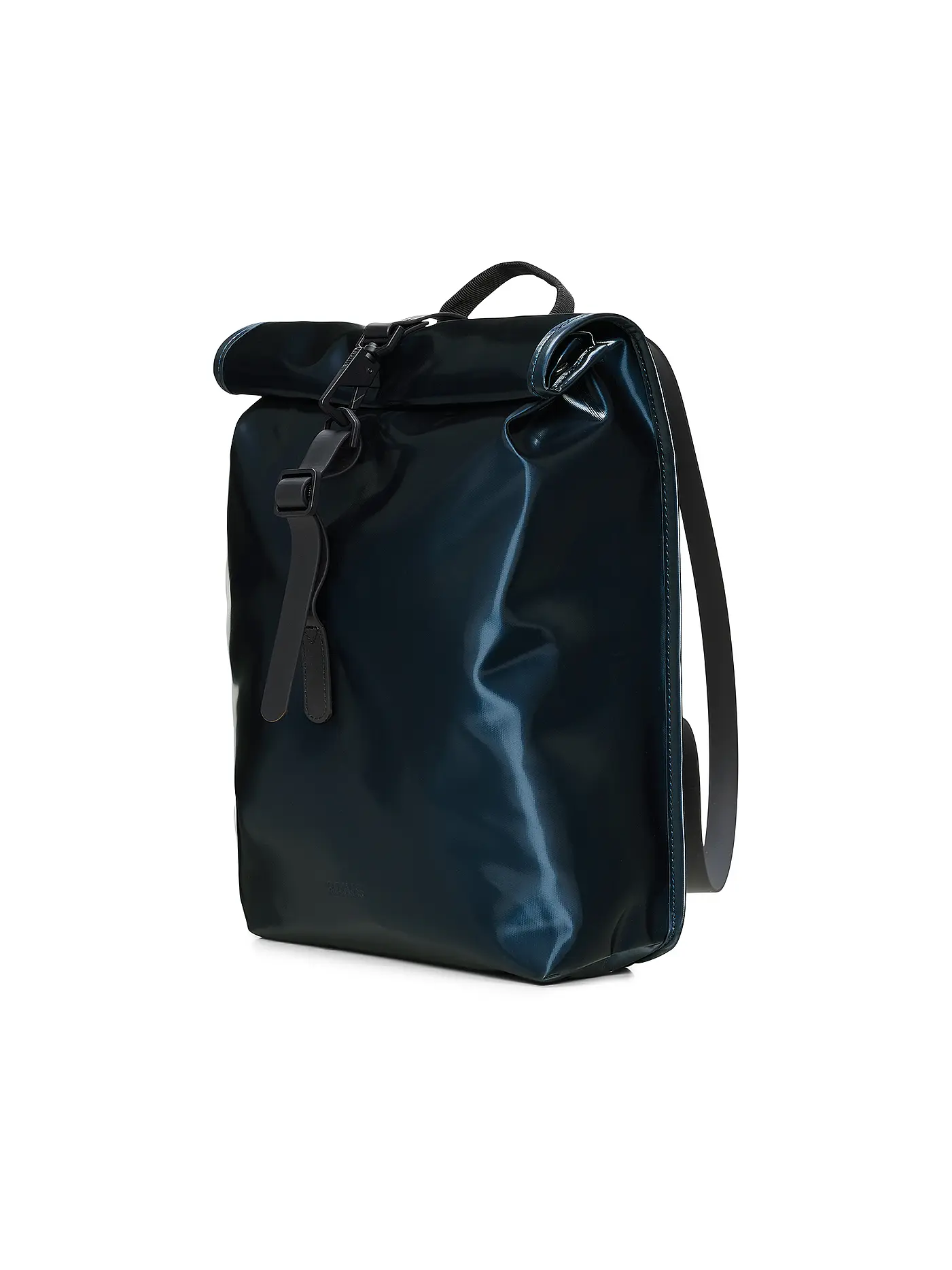 RAINS | Rucksack ROLLTOP MINI | blau
