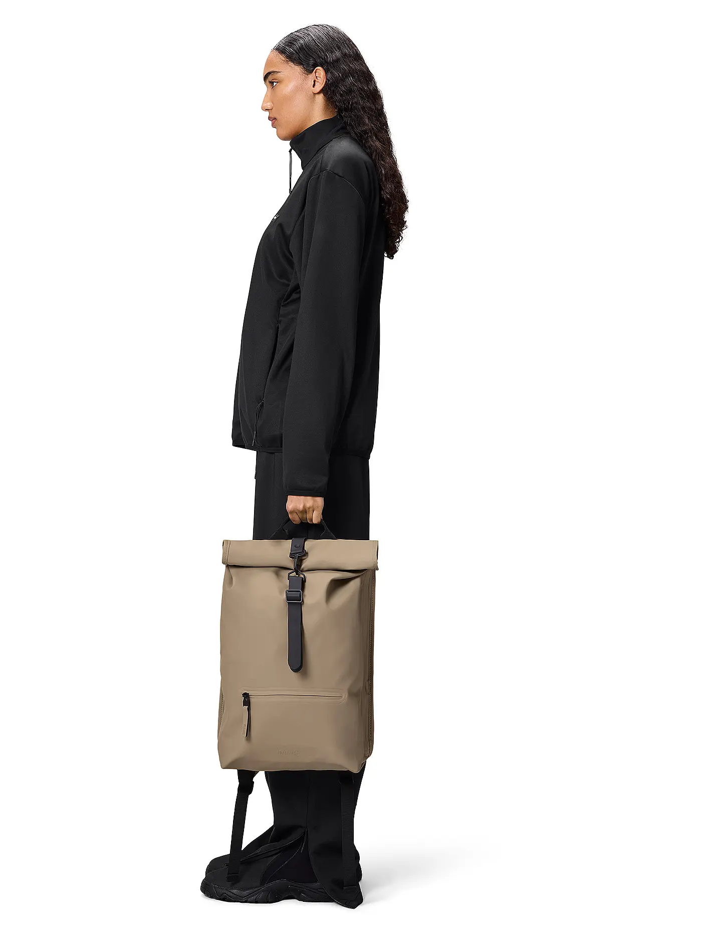 RAINS | Rucksack ROLLTOP | beige