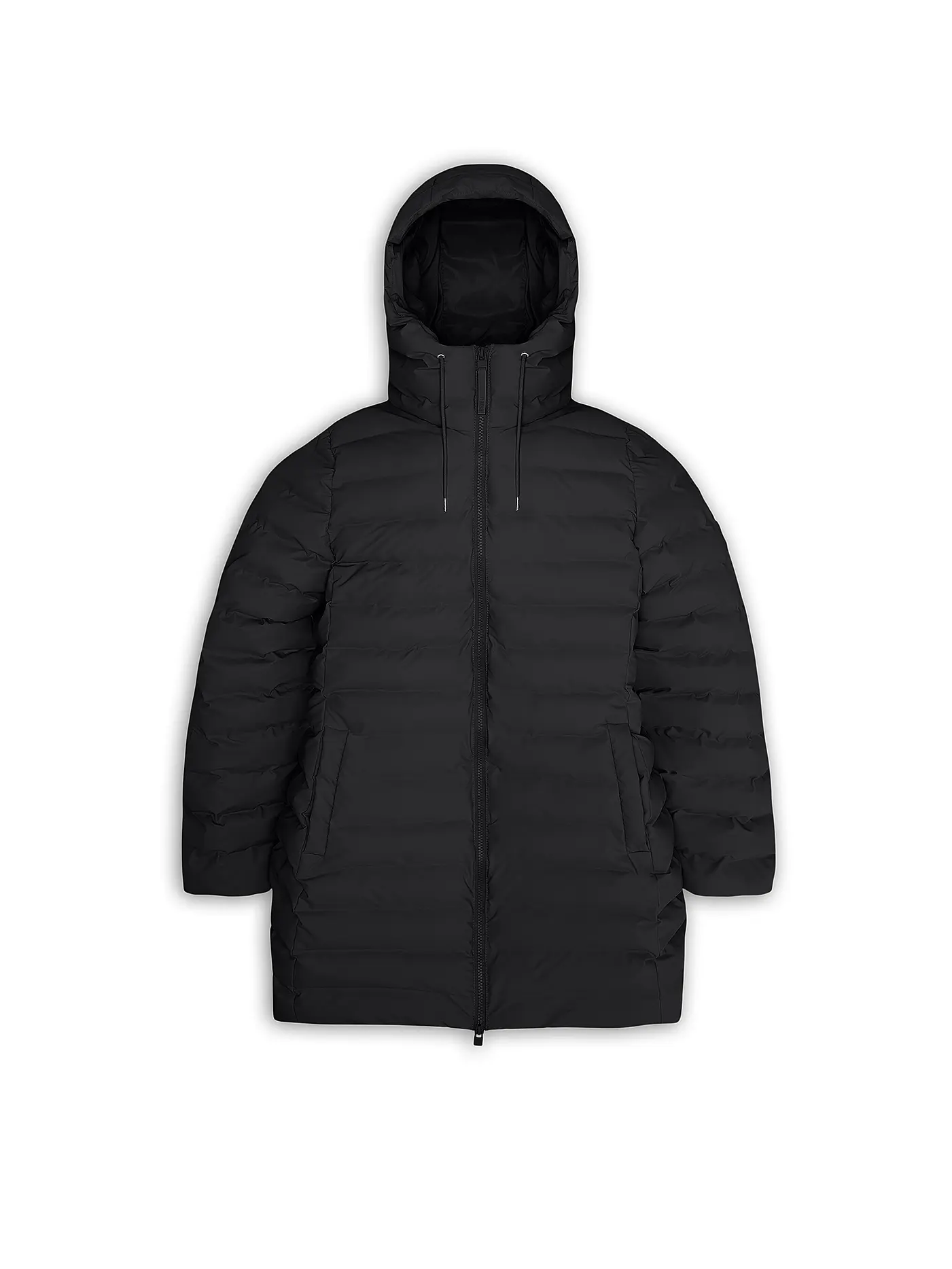 RAINS | Steppjacke LOHJA LONG  | schwarz