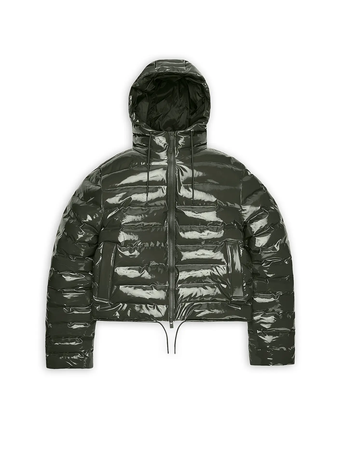 RAINS | Steppjacke LOHJA SHORT PUFFER JACKET | olive