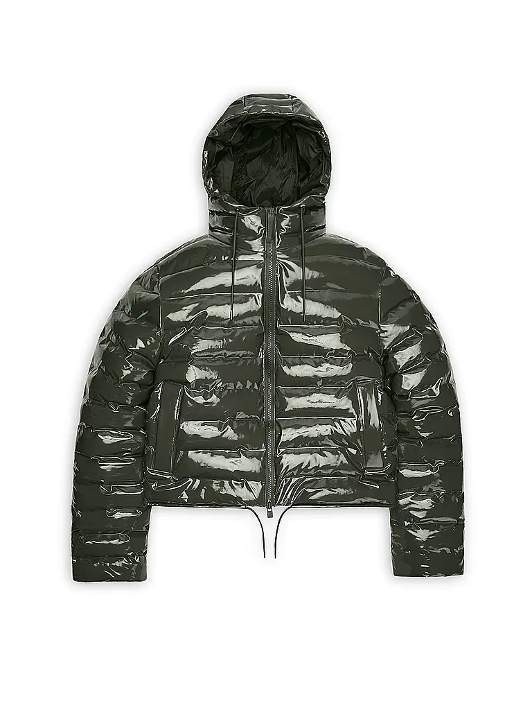 RAINS | Steppjacke LOHJA SHORT PUFFER JACKET | olive