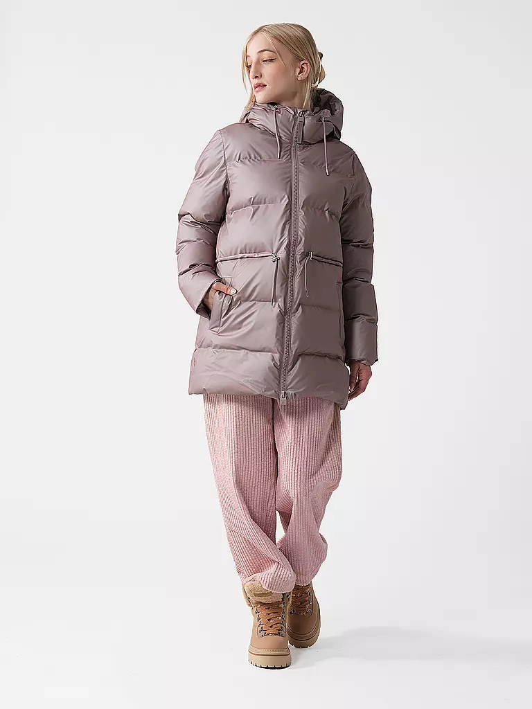 RAINS | Steppmantel ALTA | silber