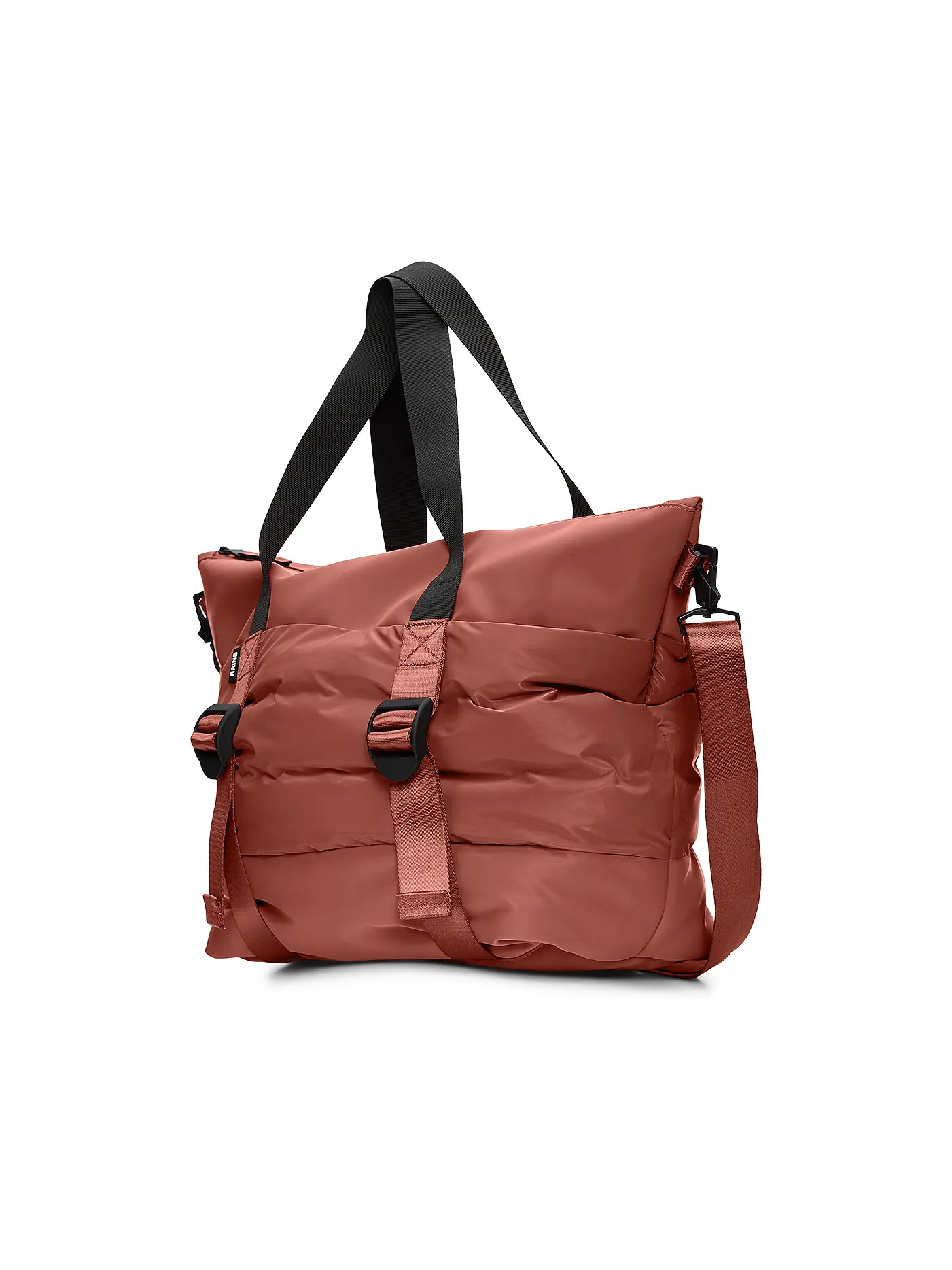 RAINS | Tasche - Henkeltasche PUFFER MIX TOTE BAG MINI W3 | orange