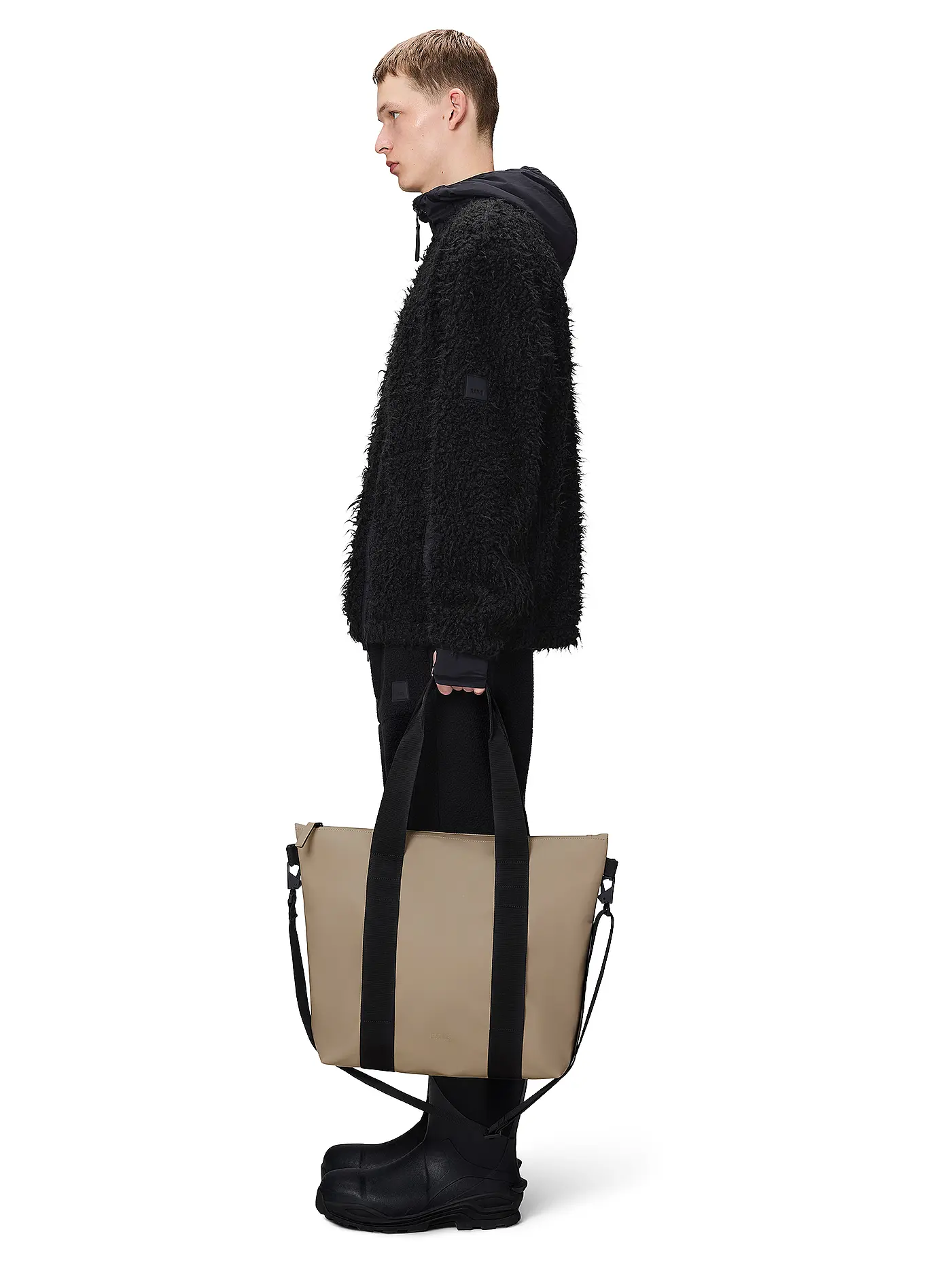 RAINS | Tasche - Tote Bag MINI W3 | beige