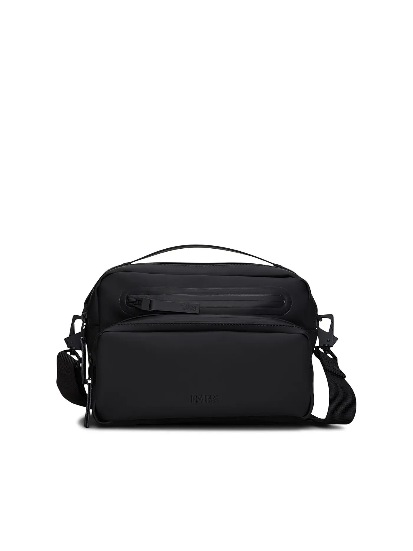 RAINS | Tasche - Umhängetasche CARGO BOX BAG W3 | schwarz