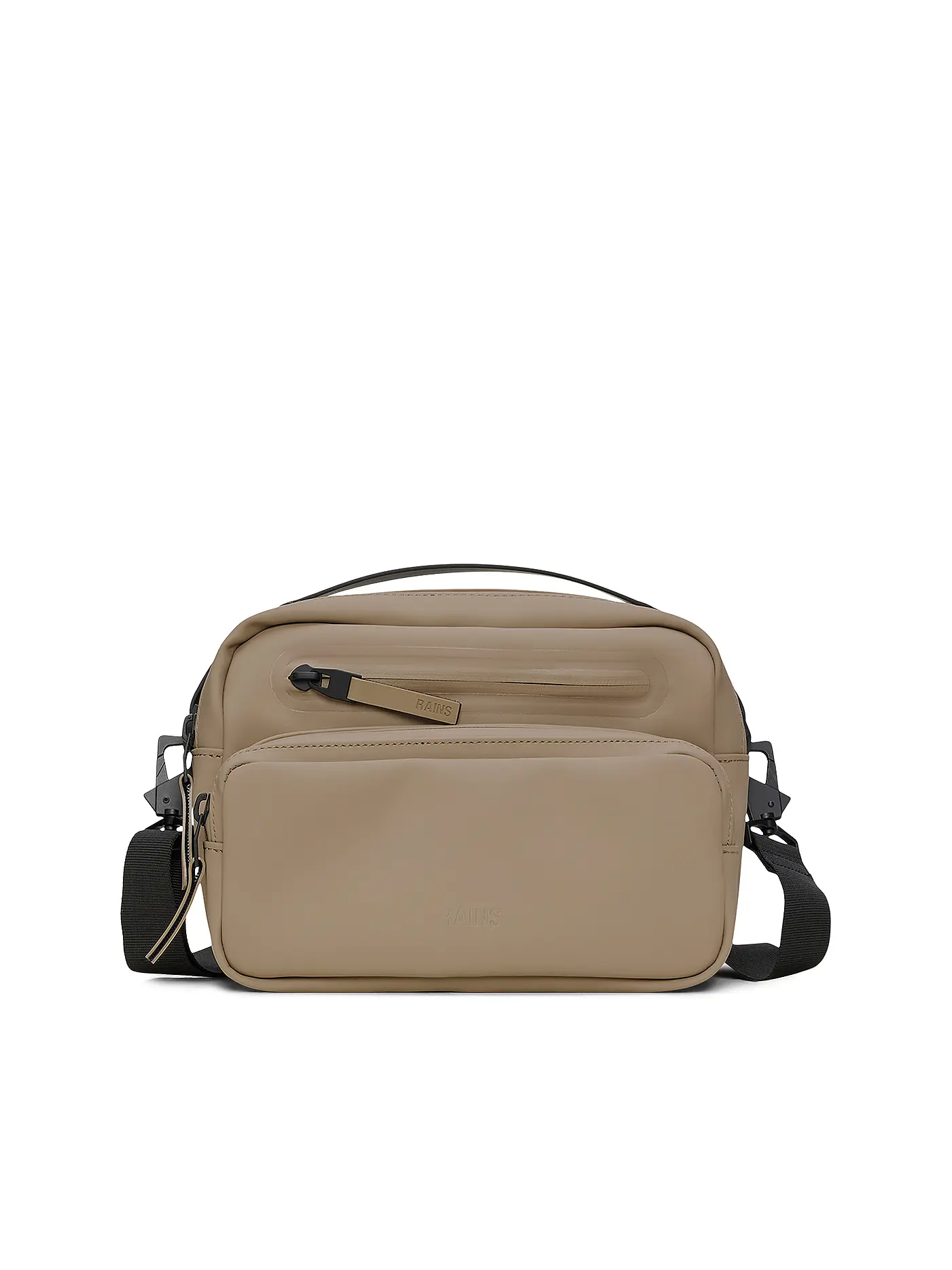 RAINS | Tasche - Umhängetasche CARGO BOX BAG W3 | beige