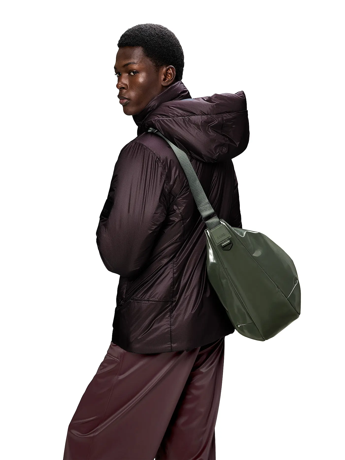 RAINS | Tasche - Umhängetasche VALERA Large | olive