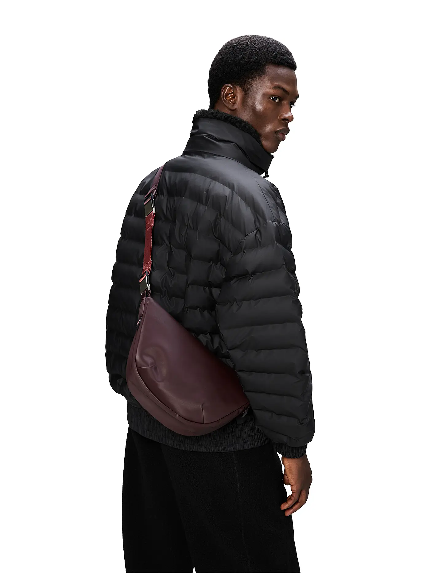 RAINS | Tasche - Umhängetasche VALERA W3 | dunkelrot
