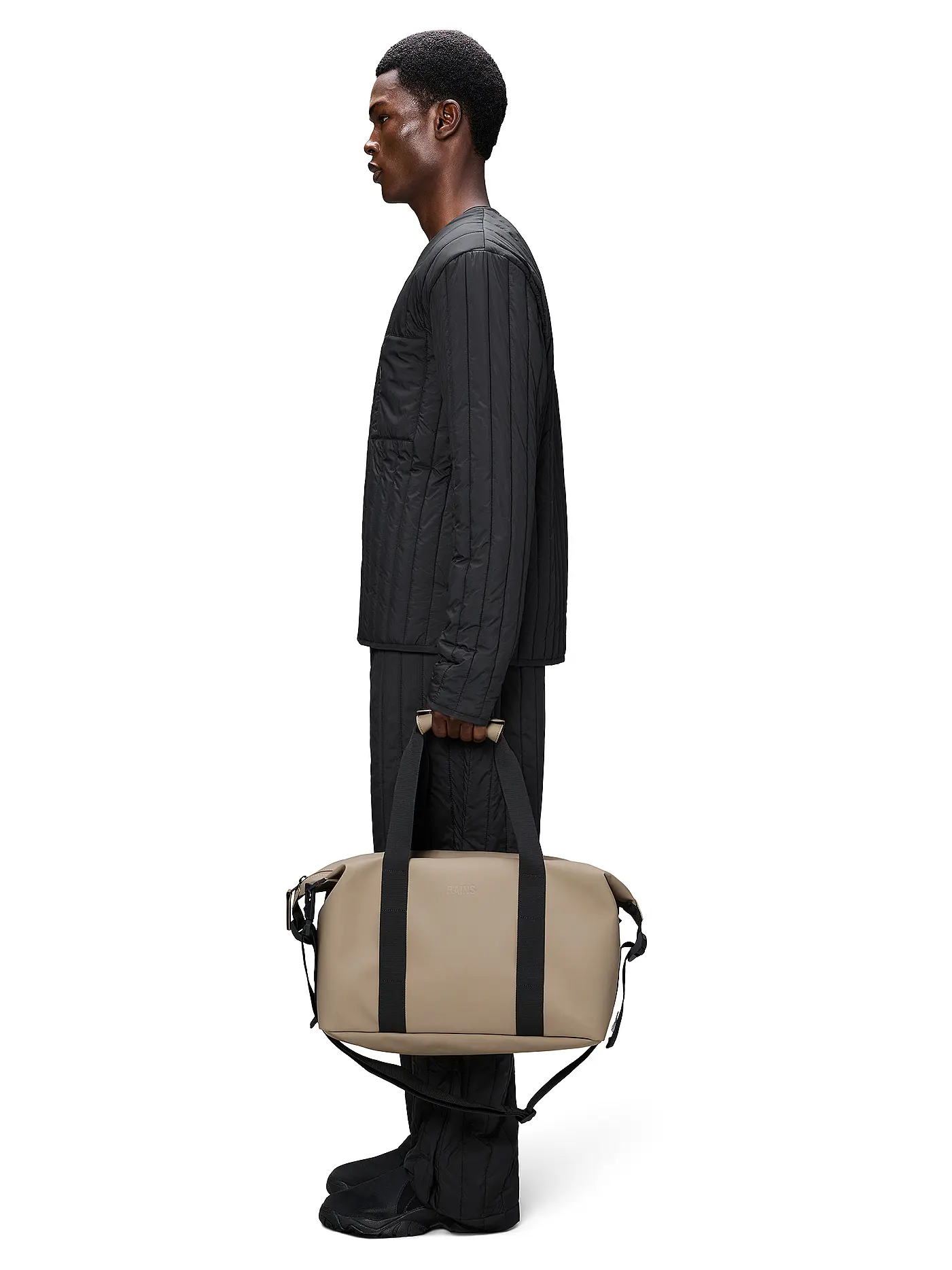 RAINS | Tasche - Weekender HILO Small | beige