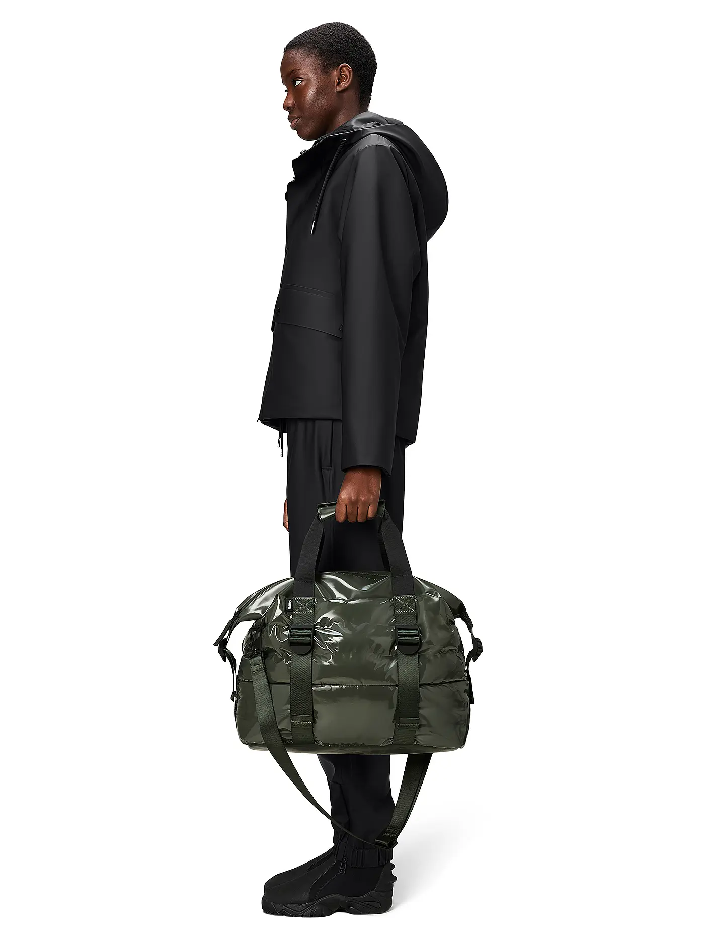 RAINS | Tasche - Weekender PUFFER MIX Small | olive