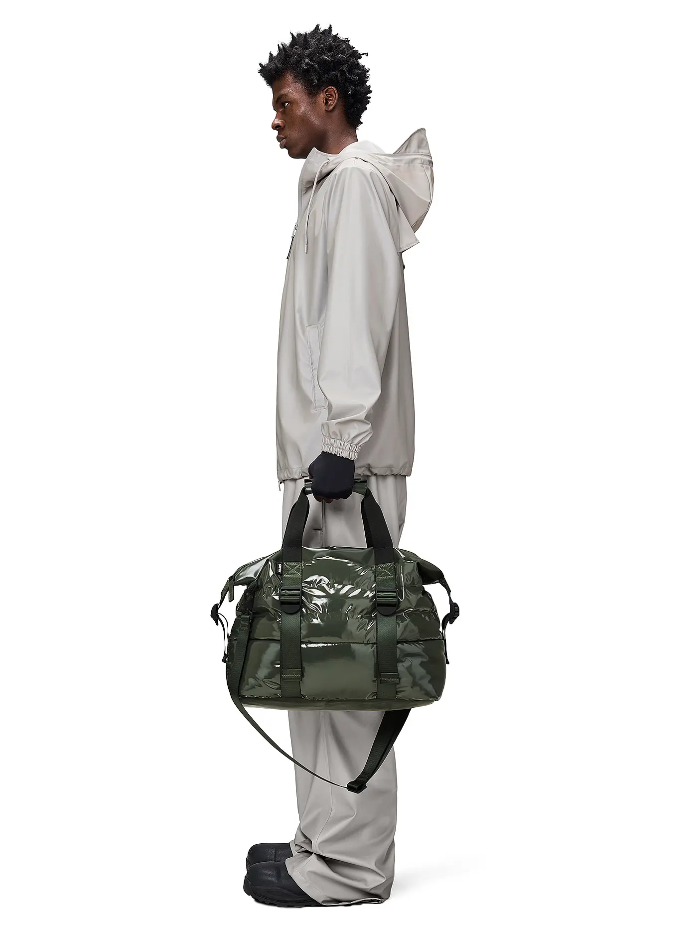 RAINS | Tasche - Weekender PUFFER MIX Small | olive