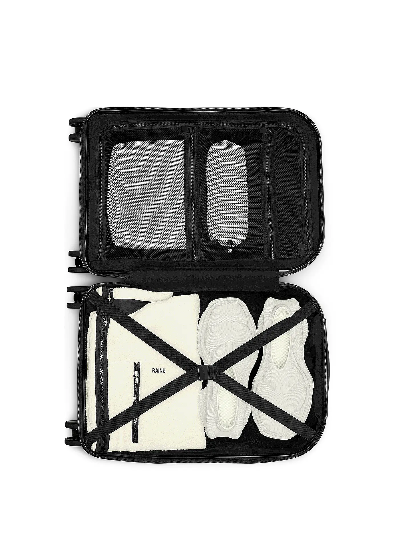 RAINS | Trolley TEXEL Black | schwarz