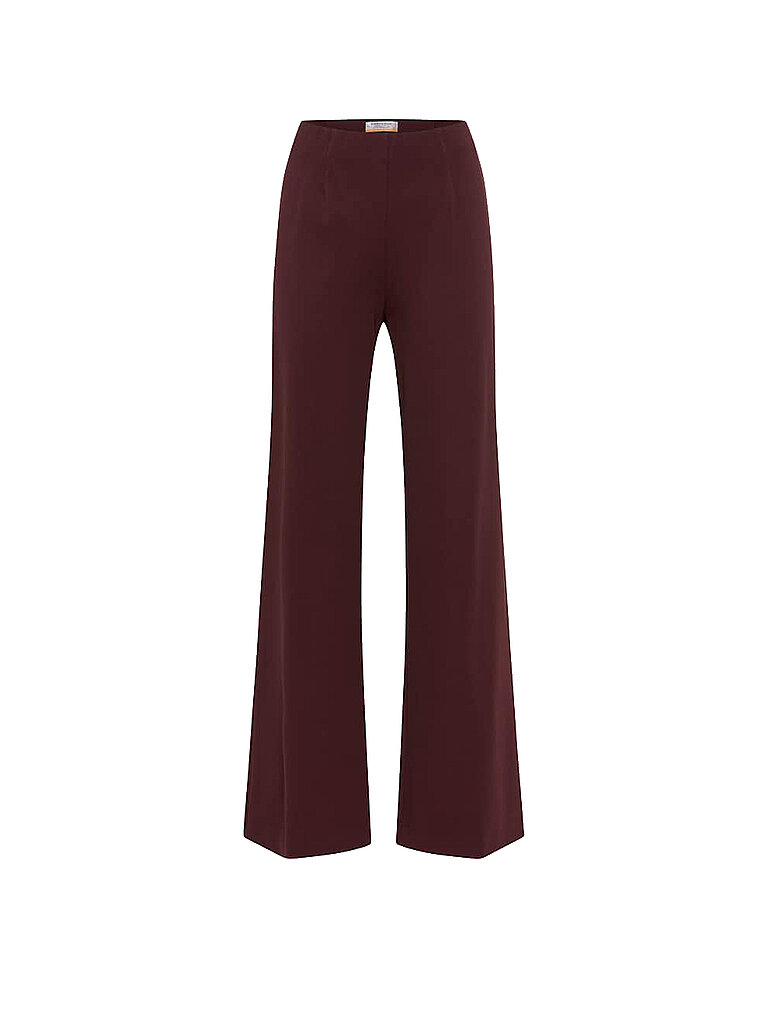 RAPHAELA BY BRAX Hose Flared Fit LILLYTH  dunkelrot | 36 (kurz)