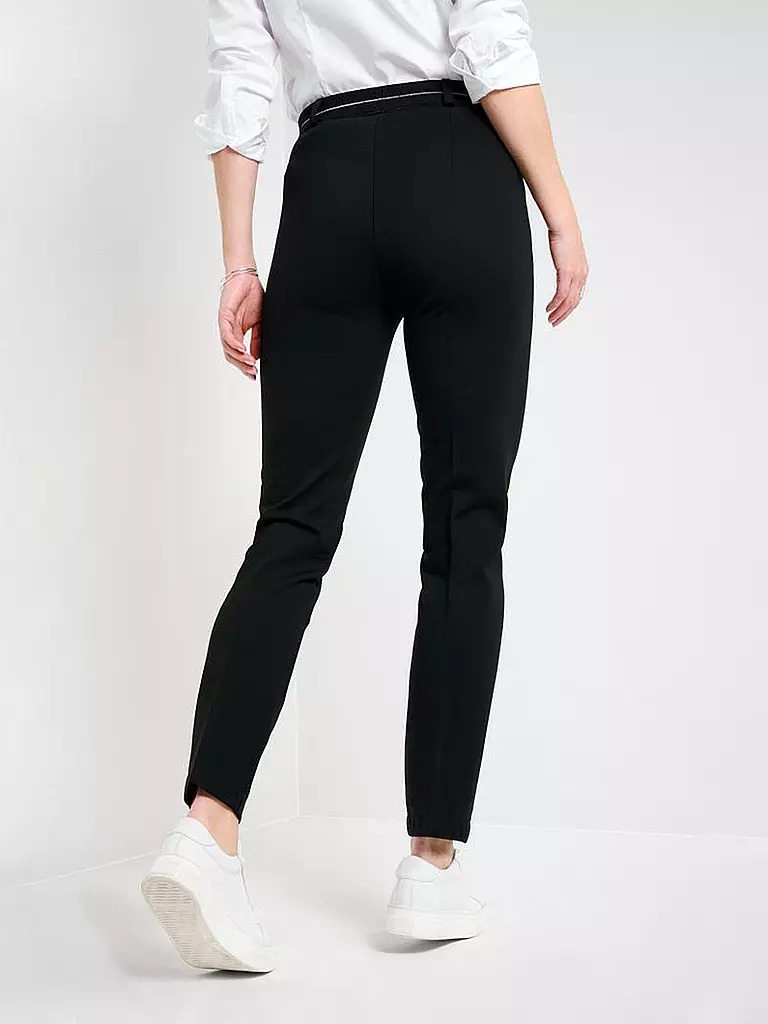 RAPHAELA BY BRAX | High Waist Businesshose Super Slim LILLYTH | schwarz