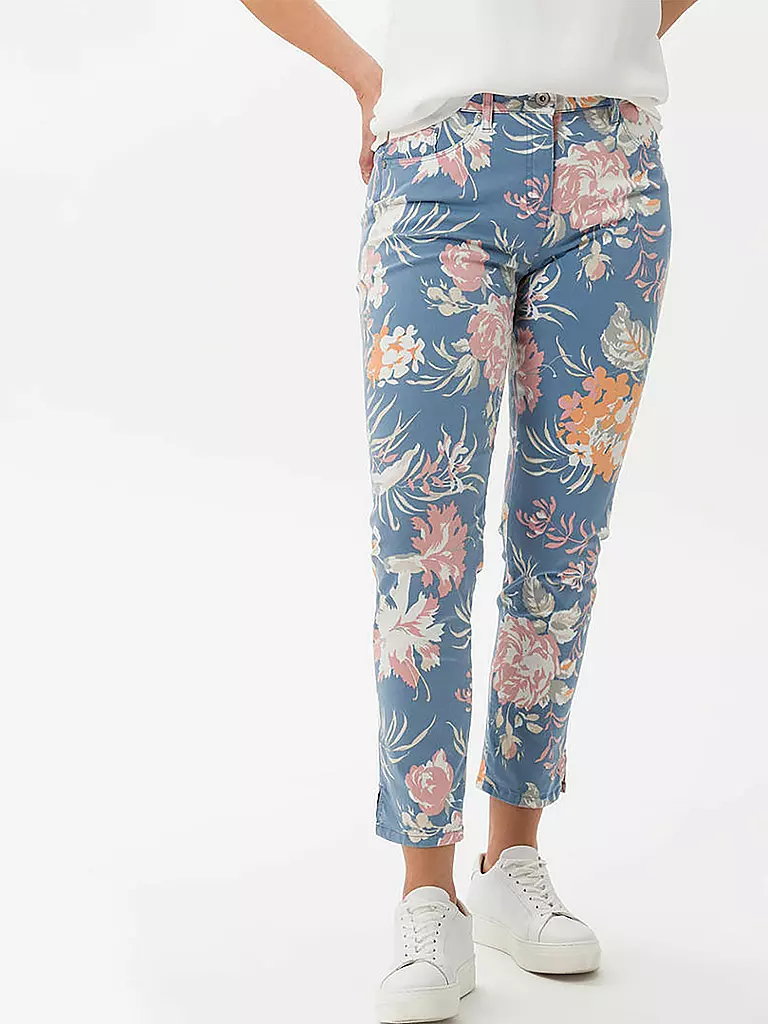 RAPHAELA BY BRAX | Hose 3/4 " Lesley " | blau