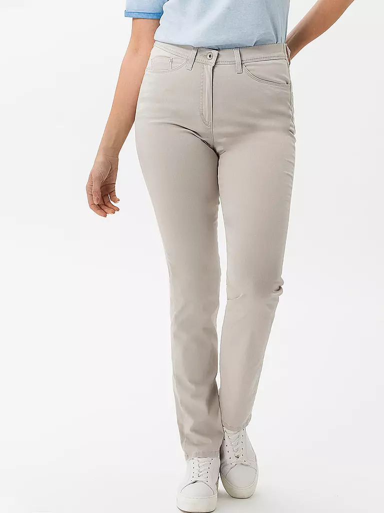 RAPHAELA BY BRAX | Hose Comfort Plus Fit LAURA TOUCH | beige