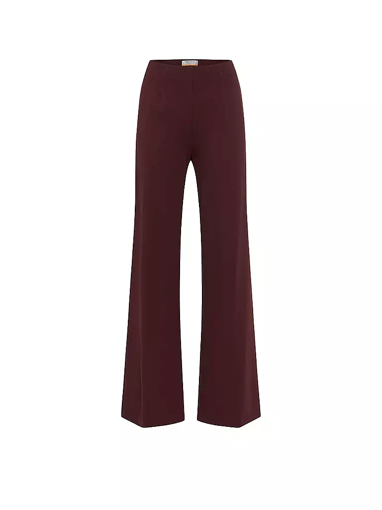 RAPHAELA BY BRAX | Hose Flared Fit LILLYTH  | dunkelrot