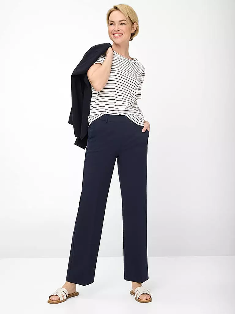 RAPHAELA BY BRAX | Hose Flared Fit LILLYTH | dunkelblau