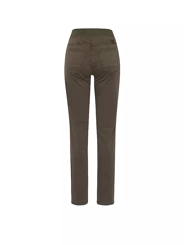 RAPHAELA BY BRAX | Hose Slim Fit PAMINA FUN | olive