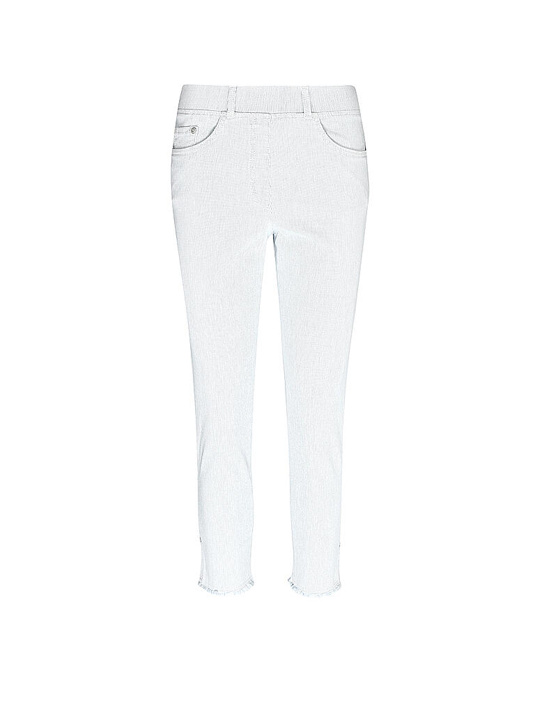 RAPHAELA BY BRAX Jeans Slim Fit 7/8 LAVINA FRINGE weiss