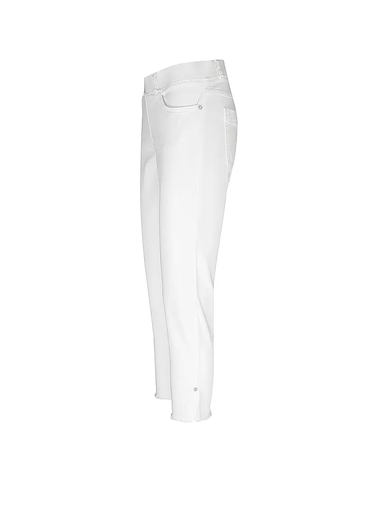 RAPHAELA BY BRAX | Jeans Slim Fit 7/8 LAVINA FRINGE | weiss