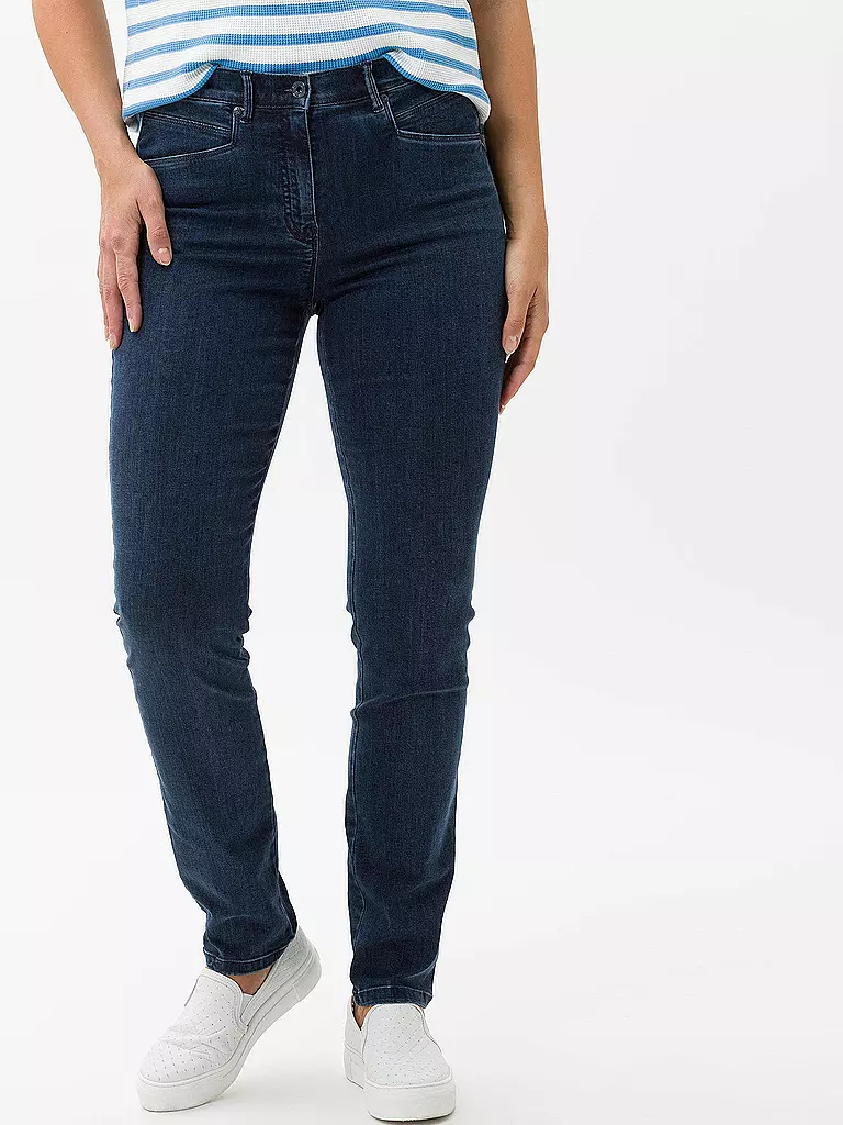 RAPHAELA BY BRAX | Jeans Super Slim Fit LUCA | dunkelblau