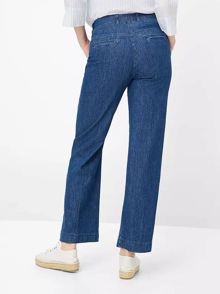 RAPHAELA BY BRAX | Jeans Wide Leg PAM | hellblau