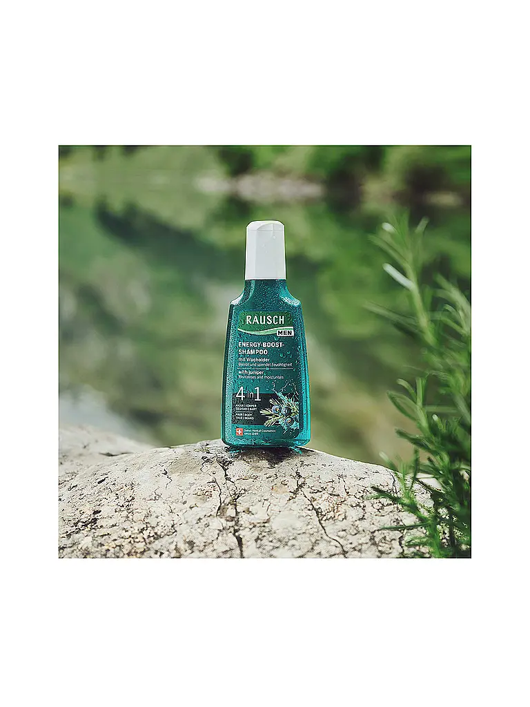 RAUSCH |  Energy-Boost-Shampoo mit Wacholder 200ml | 