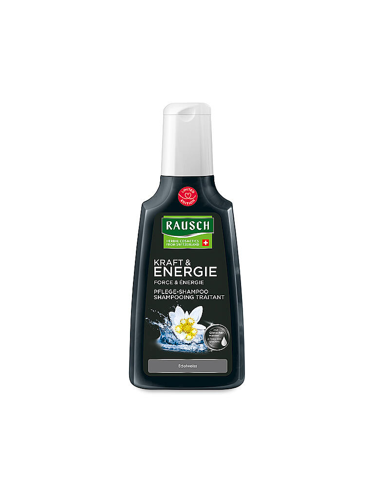 RAUSCH | Pflegeshampoo Kraft und Energie - Edelweiß 200ml | 