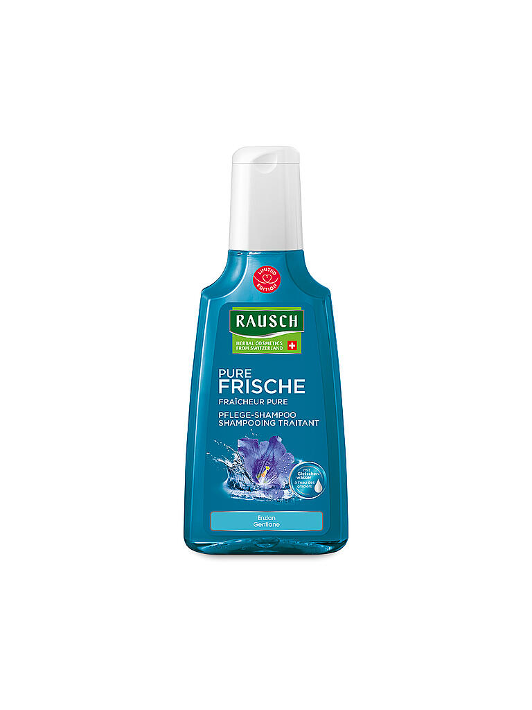 RAUSCH | Pflegeshampoo Pure Frische - Enzian 200ml | keine Farbe