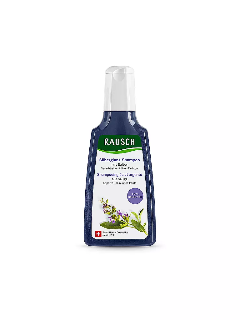 RAUSCH | Silberglanz-Shampoo mit Salbei 200ml | keine Farbe