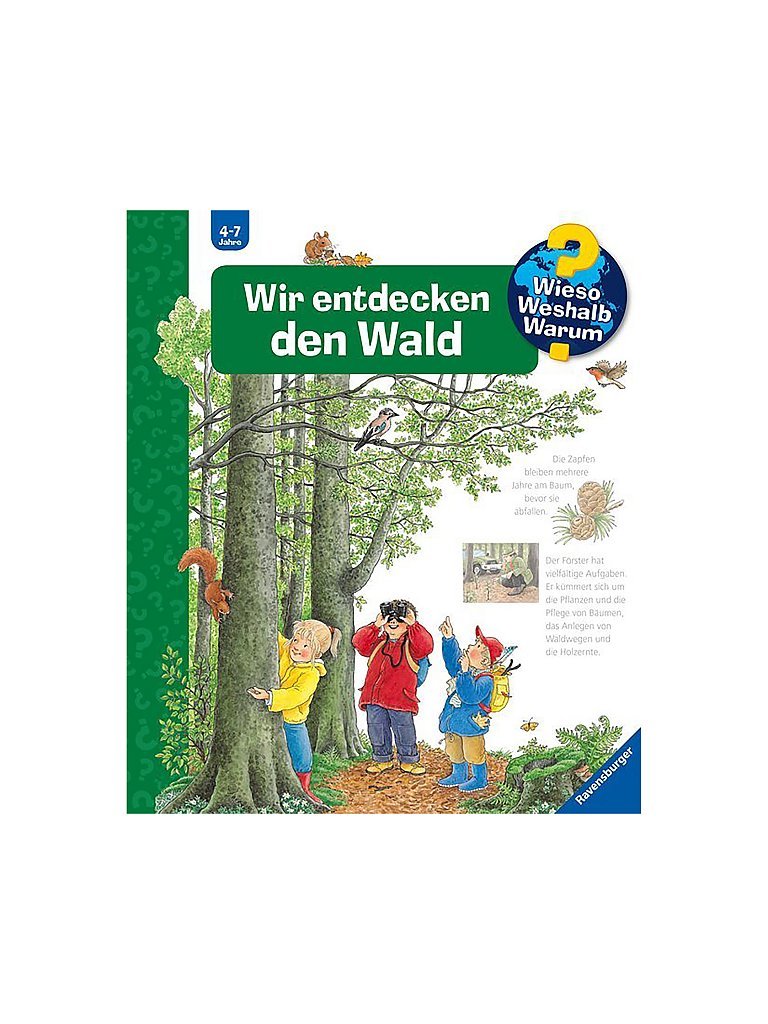 RAVENSBURGER Buch - Wieso Weshalb Warum - Wir entdecken den Wald