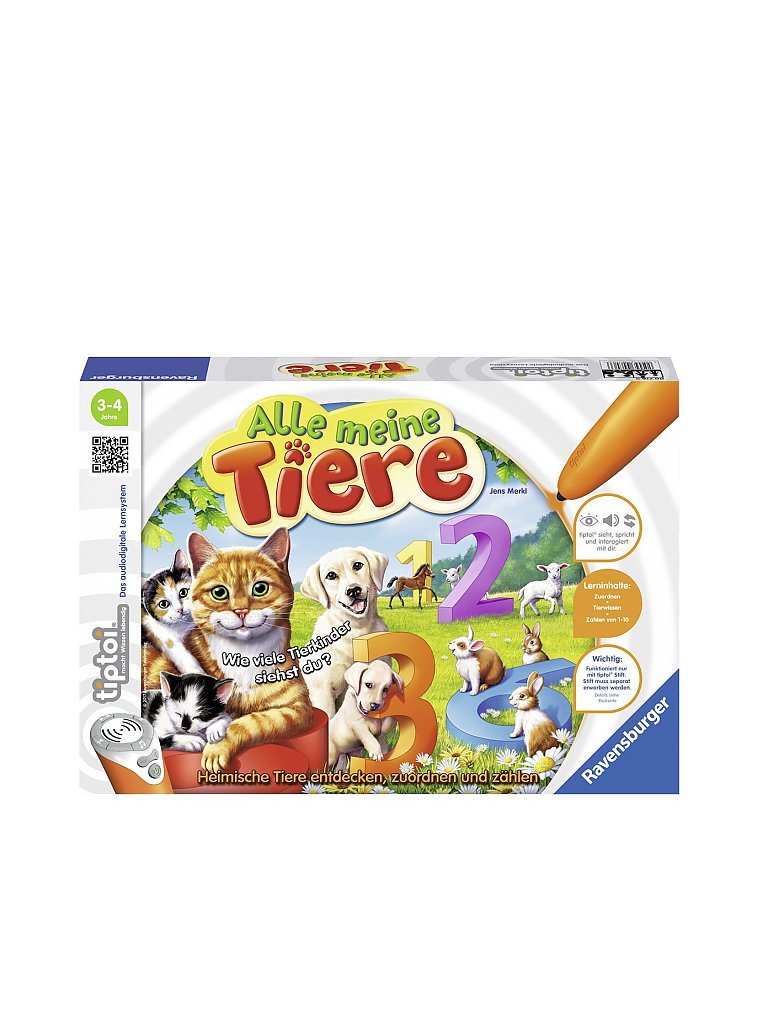 RAVENSBURGER Tiptoi - Alle meine Tiere