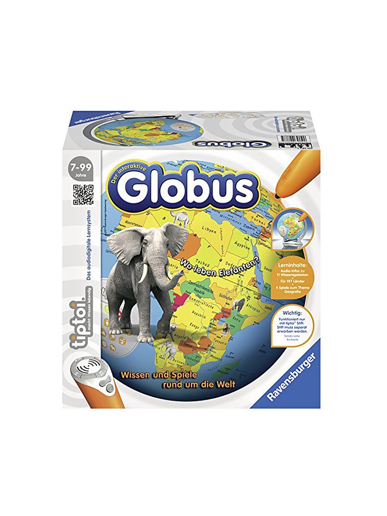 RAVENSBURGER Tiptoi - Der interaktive Globus