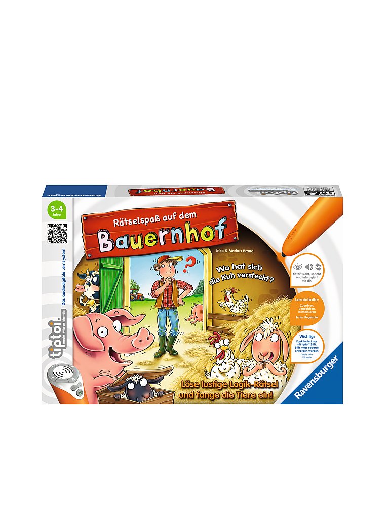 RAVENSBURGER Tiptoi - Rätselspass auf dem Bauernhof