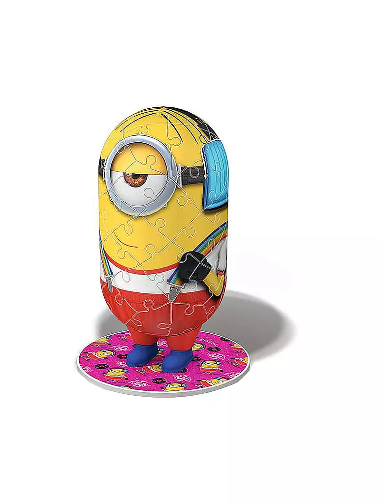 RAVENSBURGER | 3D Puzzle - 3D Puzzle Minion Roller Skater 54 Teile | keine Farbe