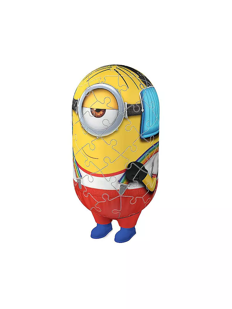 RAVENSBURGER | 3D Puzzle - 3D Puzzle Minion Roller Skater 54 Teile | keine Farbe